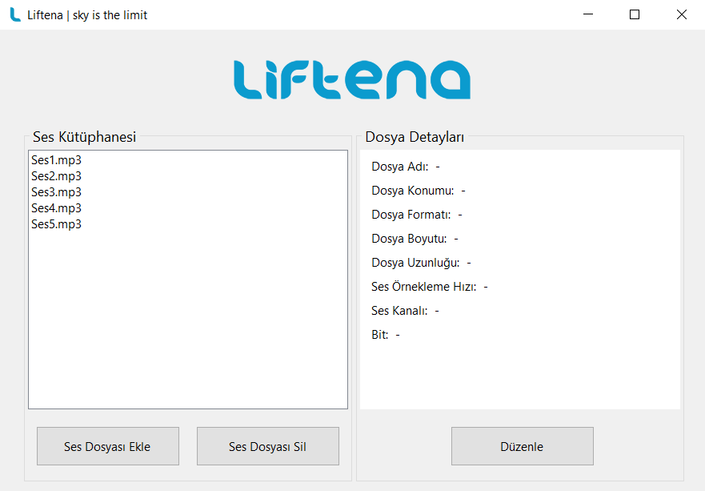 Image showing the file adding, deleting and editing operations