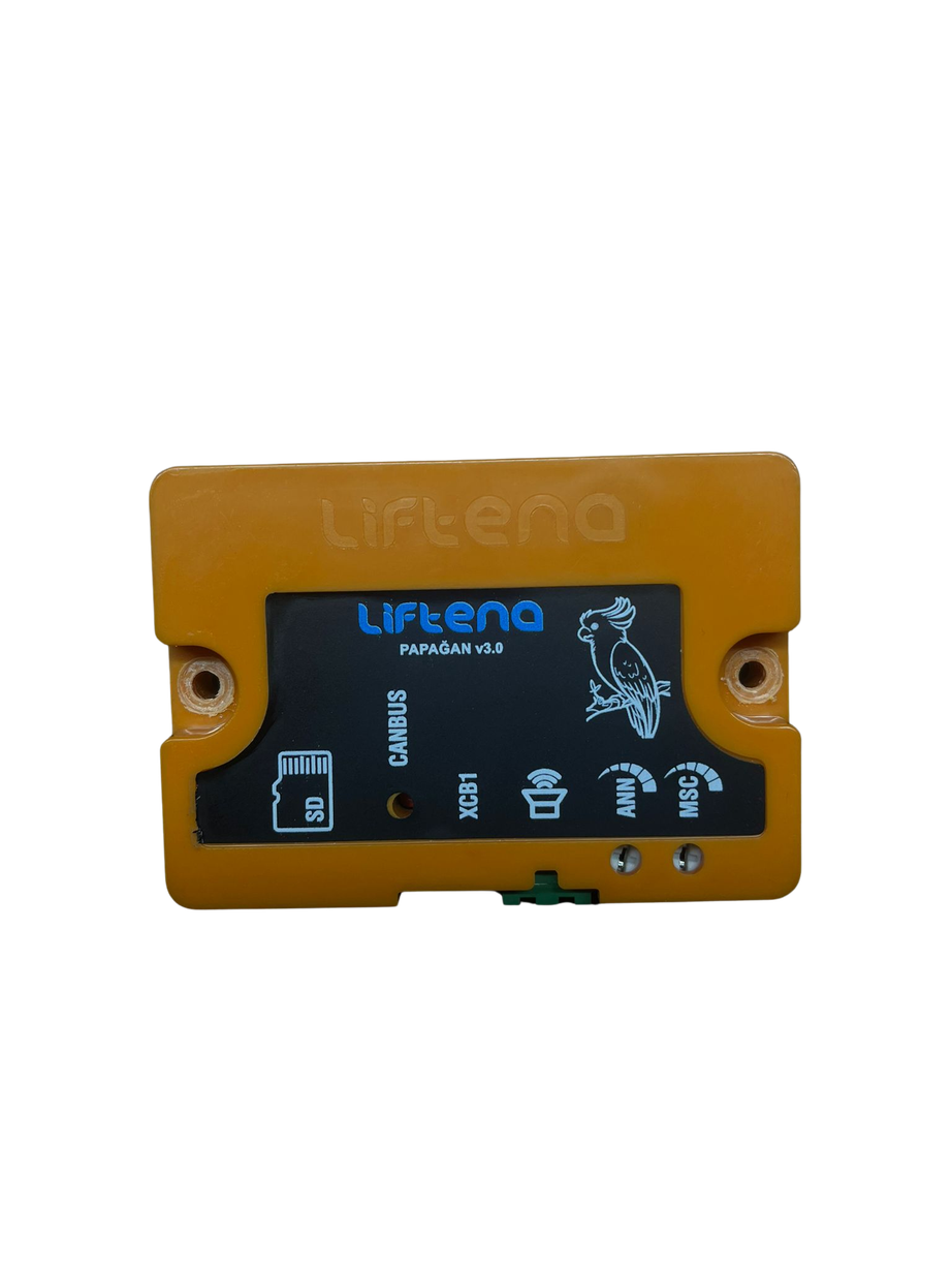 Product image of the Papağan audio announcement module